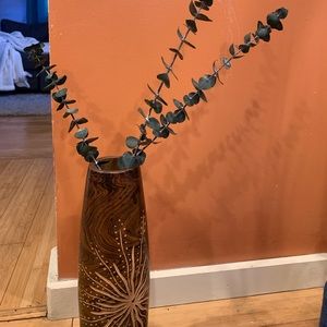 Beautiful wooden Vase